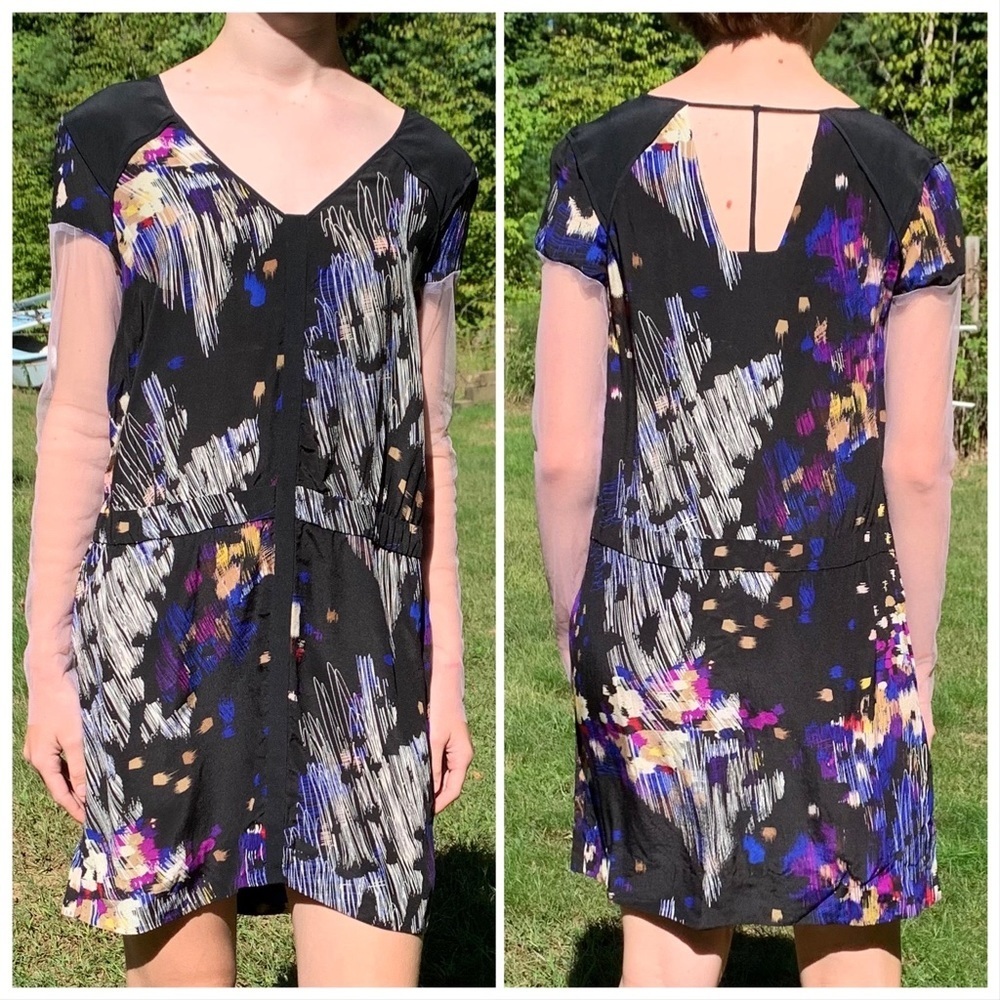 Anthropologie Leifsdottir Silk Dress, 4. - Picture 2 of 12